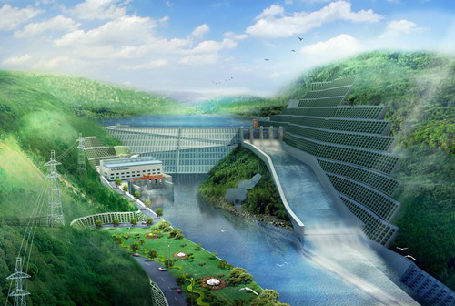 富顺老挝南塔河1号水电站项目